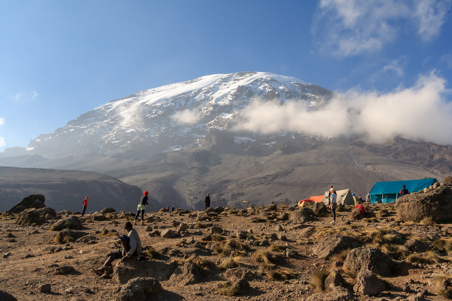 Trekking on Kilimanjaro