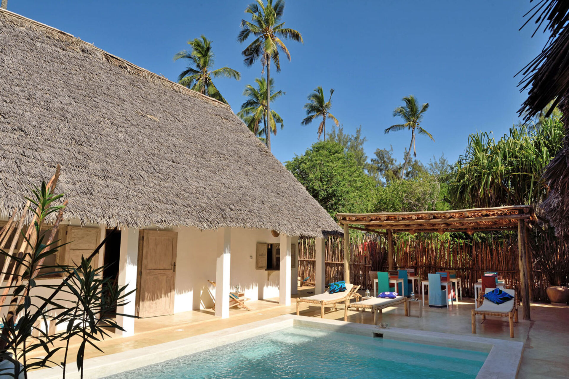 Beach hotels on Zanzibar