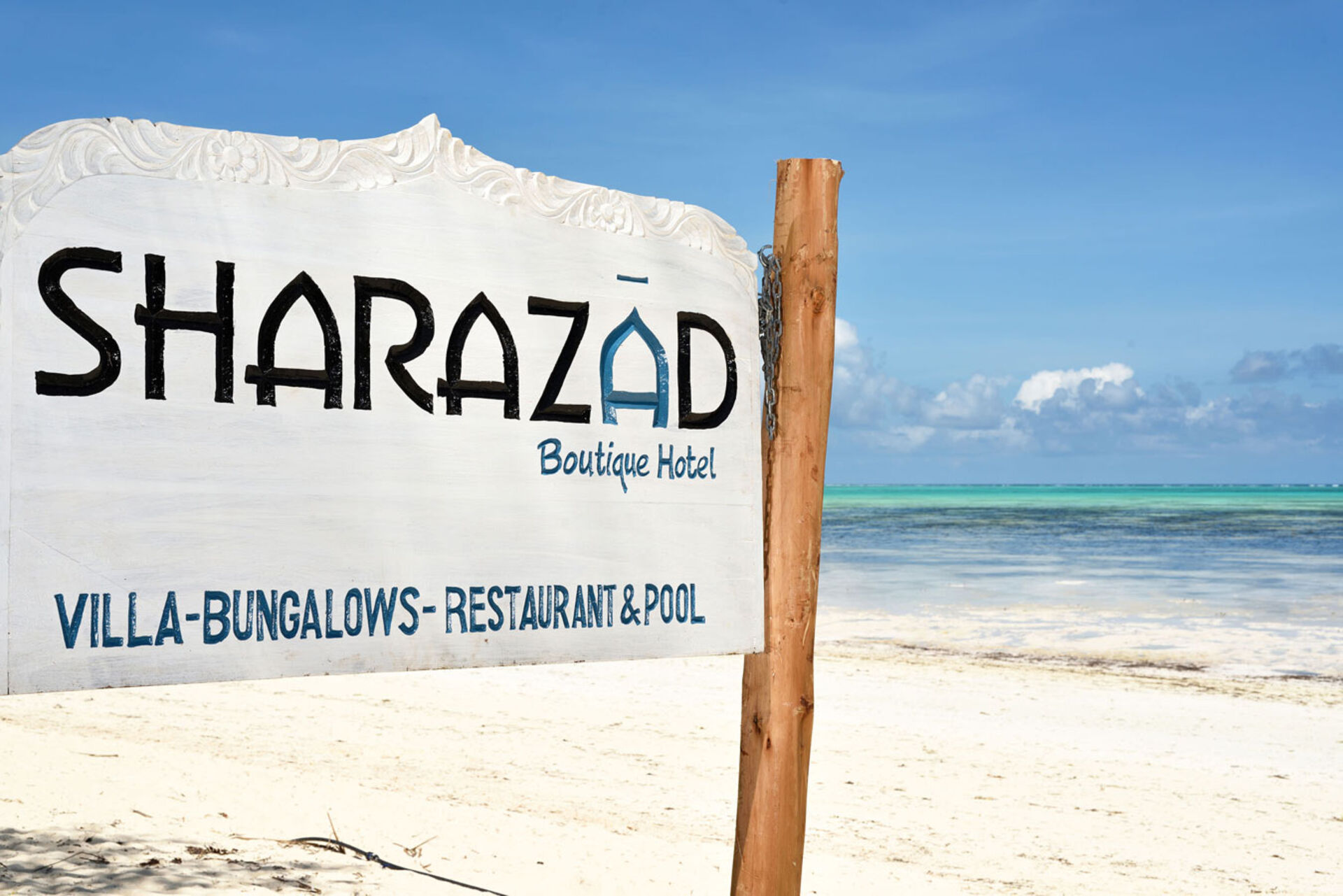 Beach hotels on Zanzibar