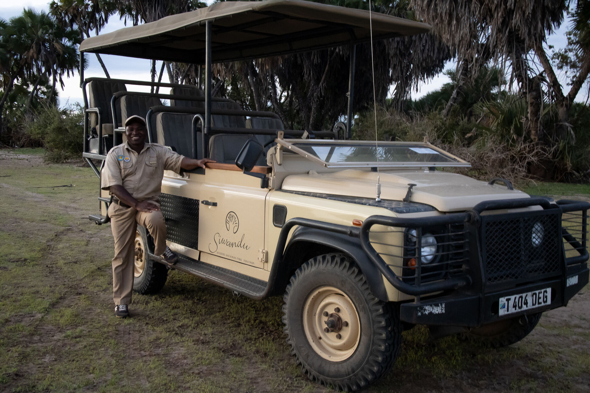 Camps inside Nyerere National Park