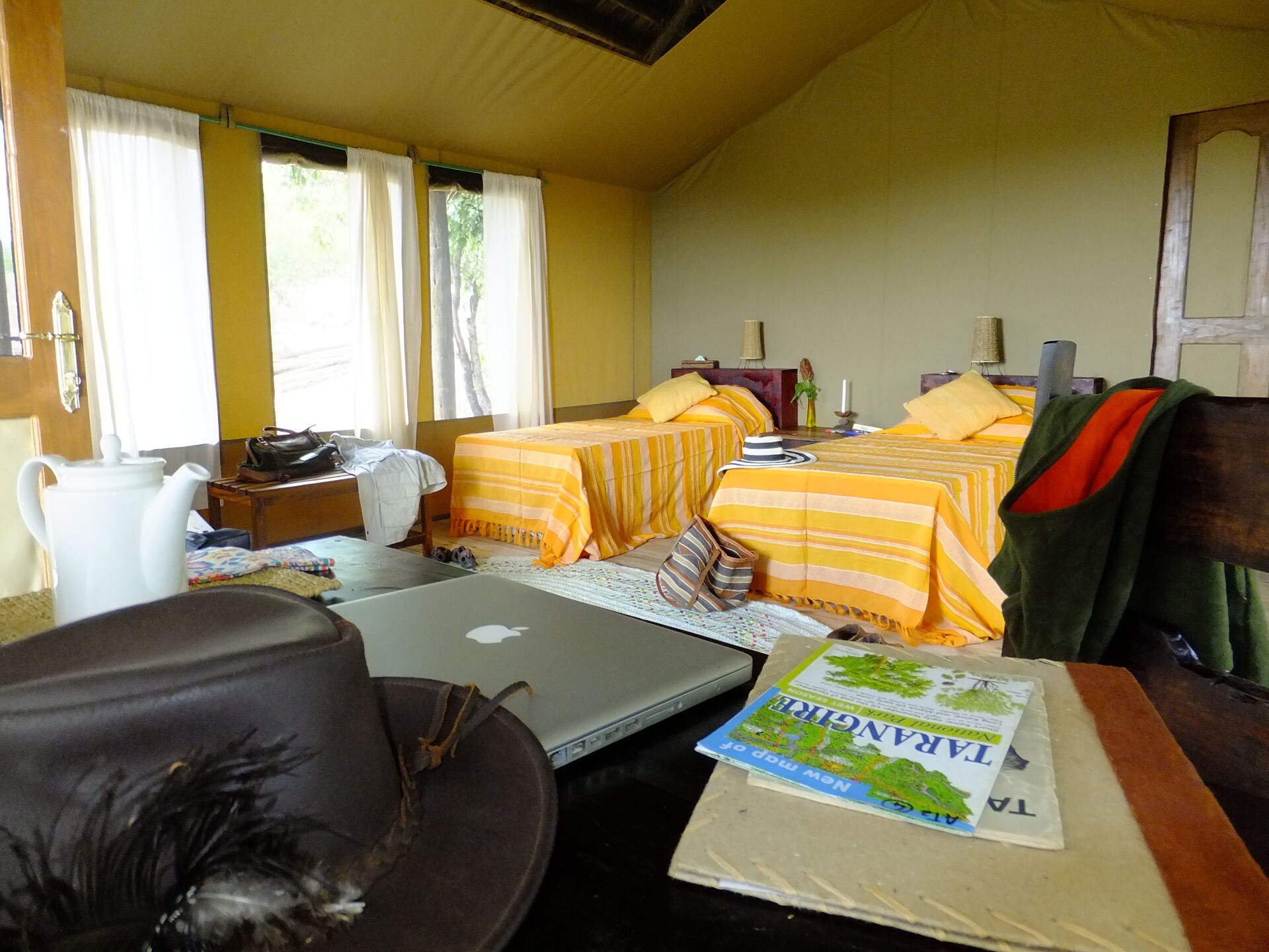 Accommodation inside and around Tarangire